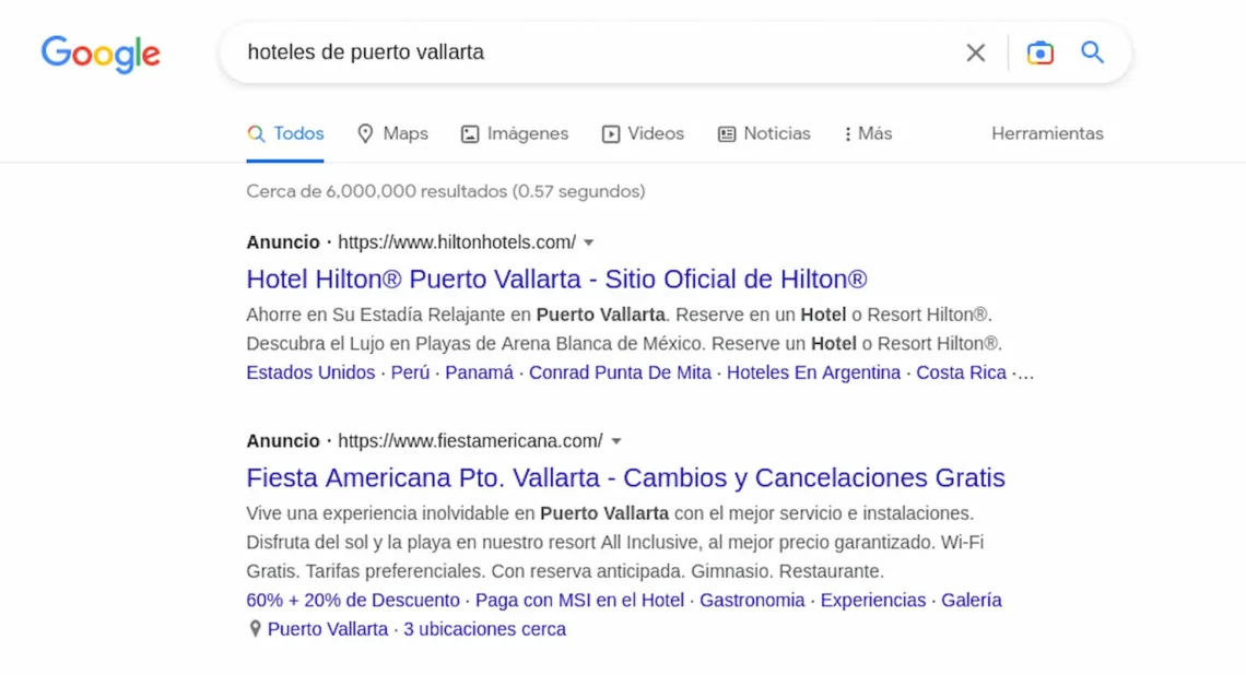 Qué es SEM + SEO: Creación de contenidos digitales combinados con campañas 2 campañas de pago en Google, creación de contenidos digitales